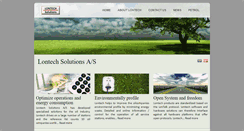Desktop Screenshot of lontech.dk